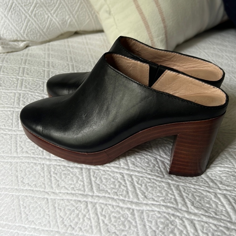 Madewell Daisy Mule Platform Heels
